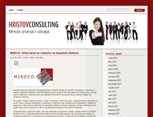 Tablet Screenshot of hristovconsulting.odnosisajavnoscu.com